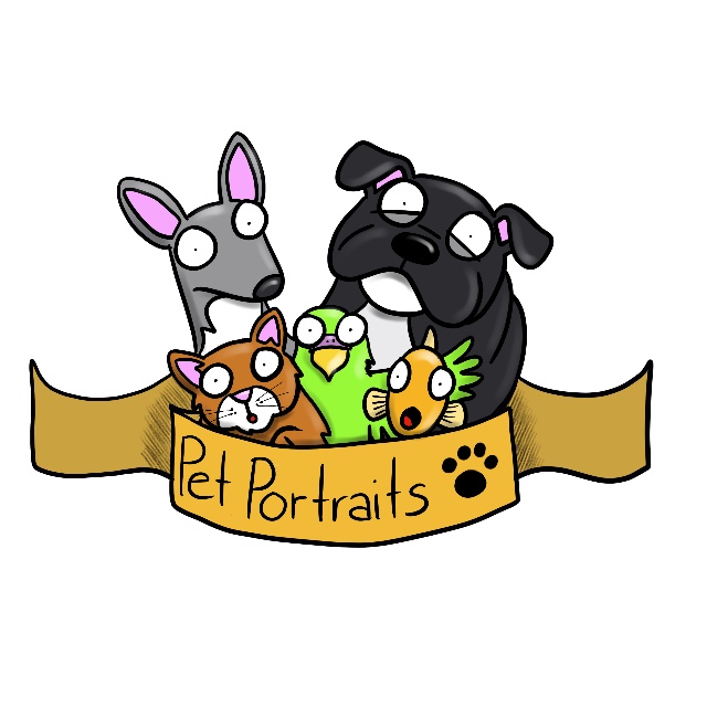 Digital pet portraits